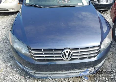 2013 Volkswagen Passat 2.0L Tdi Sel Premium из США, поврежденный, VIN 1VWCN7A35DC018219